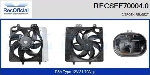 RECSEF700040 Recoficial