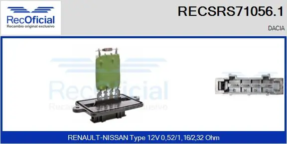 RECSRS710561 Recoficial