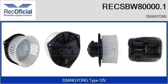 RECSBW800001 Recoficial