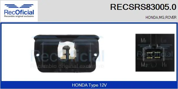 RECSRS830050 Recoficial