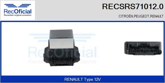 RECSRS710120 Recoficial