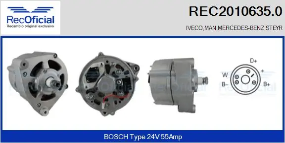 REC20106350 Recoficial