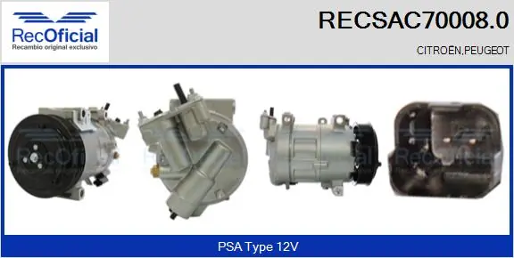 RECSAC700080 Recoficial