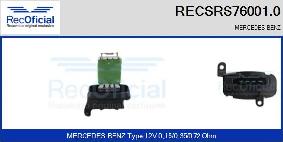 RECSRS760010 Recoficial