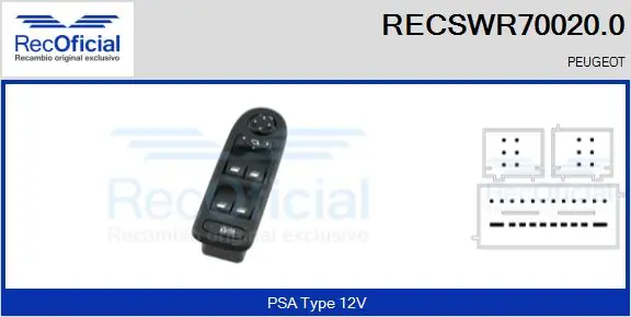 RECSWR700200 Recoficial