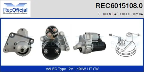 REC60151080 Recoficial
