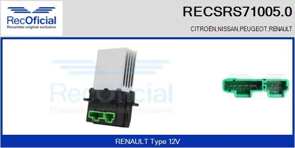 RECSRS710050 Recoficial