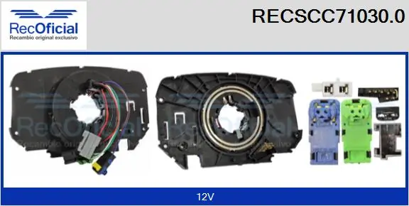Comprar Anillo de contacto del volante Renault Megane II BM0, CM0, BM1, CM1 a bajo precio