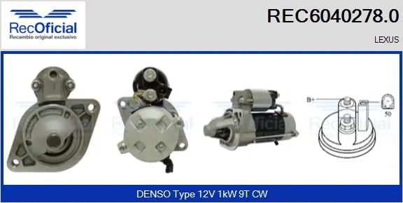 Comprar Motor de arranque Lexus IS  E1 a bajo precio