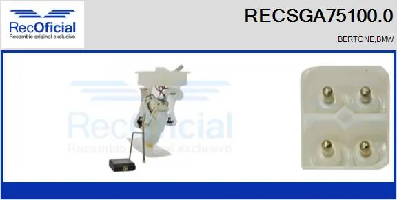 RECSGA751000 Recoficial