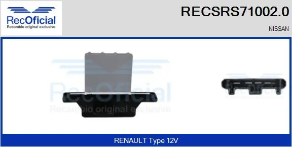 RECSRS710020 Recoficial