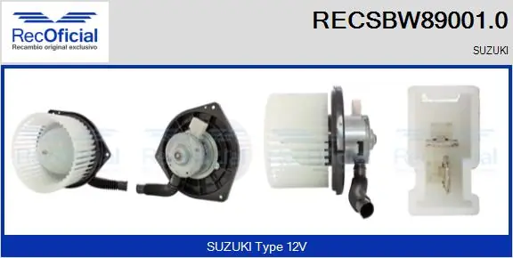 RECSBW890010 Recoficial