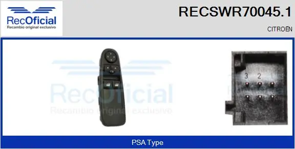RECSWR700451 Recoficial