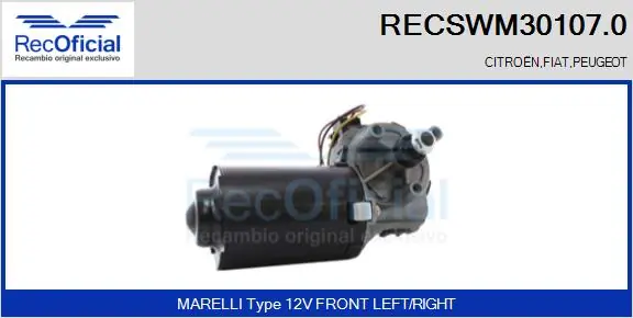 Comprar Motor del limpiaparabrisas Citroen Jumper  244 a bajo precio