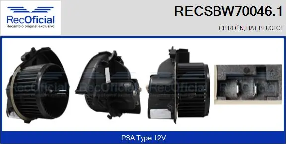 RECSBW700461 Recoficial