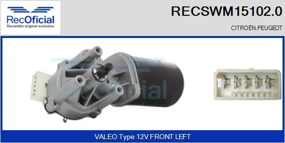 Comprar Motor del limpiaparabrisas Citroen Saxo S0, S1 a bajo precio