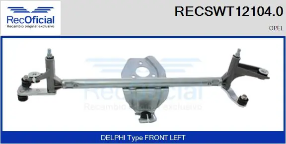 Comprar Trapezio del limpiaparabrisas Opel Combo   a bajo precio