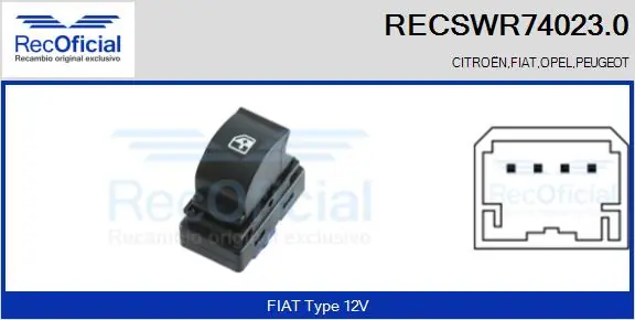 RECSWR740230 Recoficial