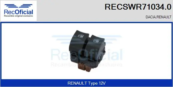 RECSWR710340 Recoficial