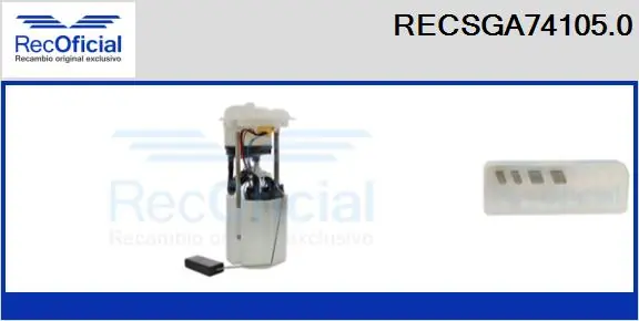 RECSGA741050 Recoficial