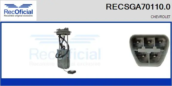 RECSGA701100 Recoficial