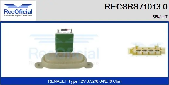 RECSRS710130 Recoficial