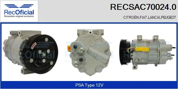 RECSAC700240 Recoficial