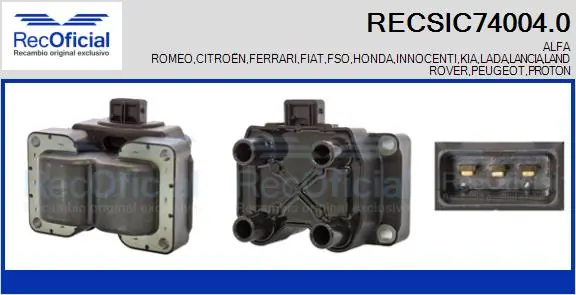 RECSIC740040 Recoficial