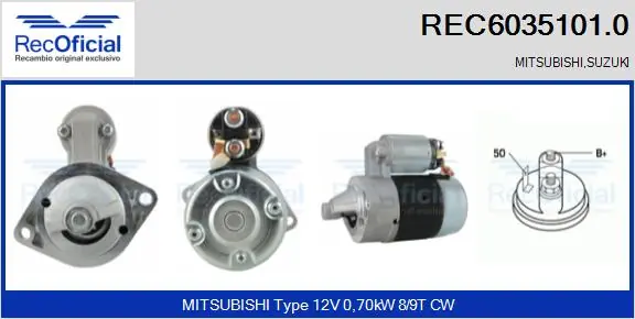 REC60351010 Recoficial