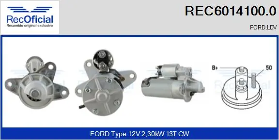 REC60141000 Recoficial