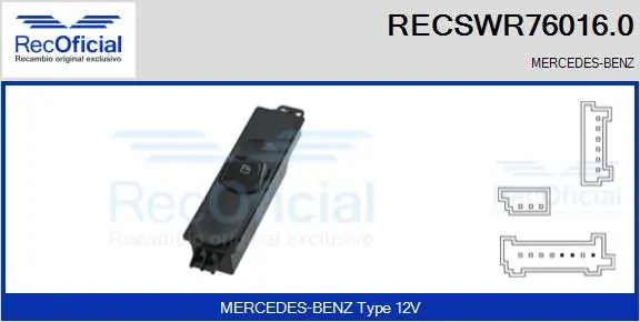 RECSWR760160 Recoficial