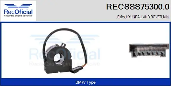 Sensor angulo direccion BMW 5  desde 152,50 €