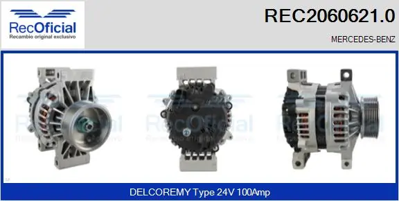 Comprar Alternador Mercedes Benz Truck TRUCK ACTROS   a bajo precio