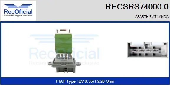 RECSRS740000 Recoficial