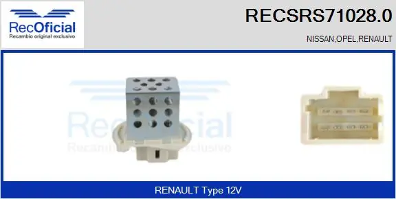 RECSRS710280 Recoficial