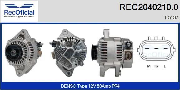 REC20402100 Recoficial