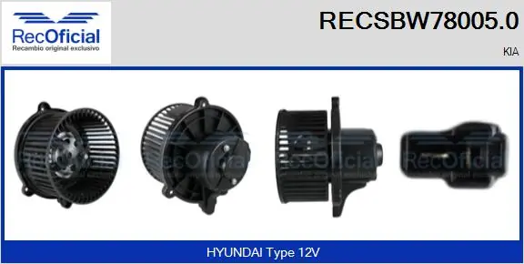 RECSBW780050 Recoficial