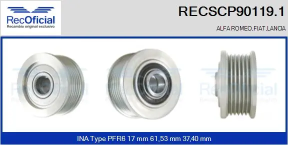 RECSCP901191 Recoficial
