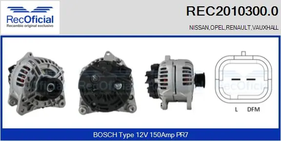 REC20103000 Recoficial