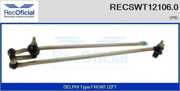 Comprar Trapezio del limpiaparabrisas Opel Corsa  S83 a bajo precio