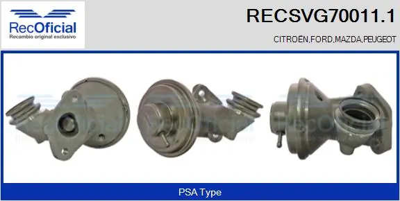 Comprar Válvula EGR de recirculación de gases Mazda 2  DY a bajo precio