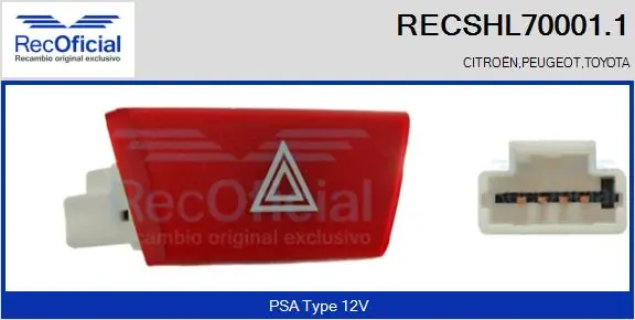 RECSHL700011 Recoficial