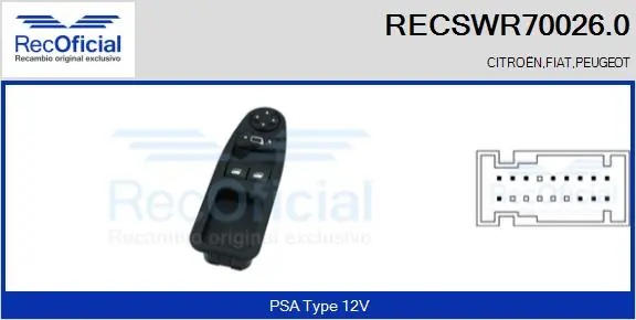 RECSWR700260 Recoficial