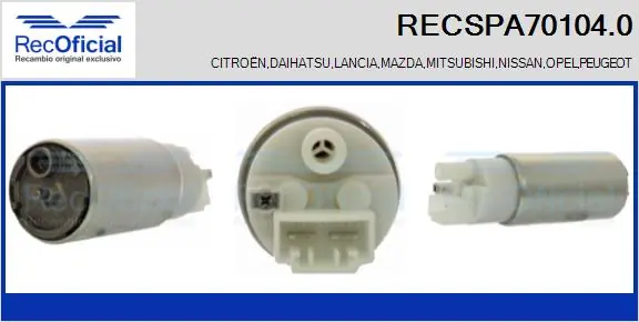 RECSPA701040 Recoficial