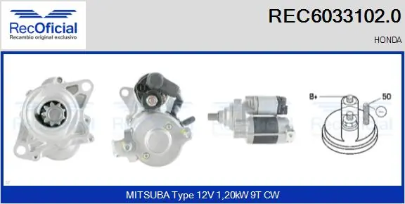REC60331020 Recoficial