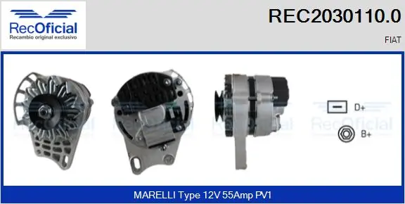 Comprar Alternador Fiat Panda I 141A a bajo precio
