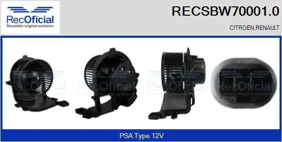 RECSBW700010 Recoficial