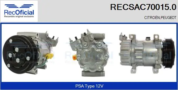 RECSAC700150 Recoficial