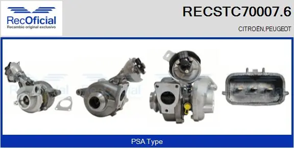 Comprar Turbocompresor Citroen C4  UA a bajo precio