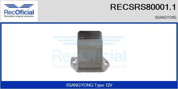 RECSRS800011 Recoficial